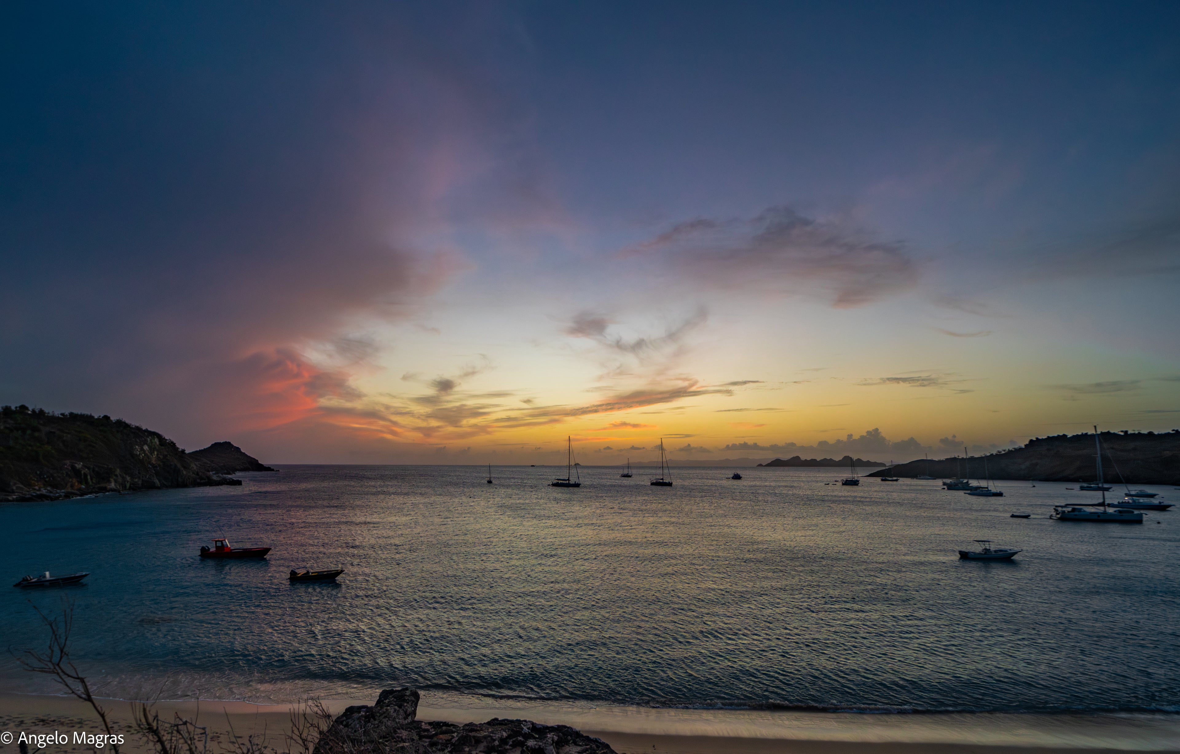 Lumière du soir sur Colombier